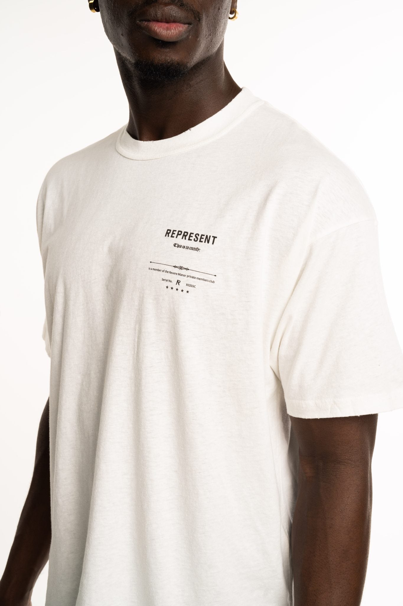 REPRESENT MEN’S REVERE MANOR T SHIRT