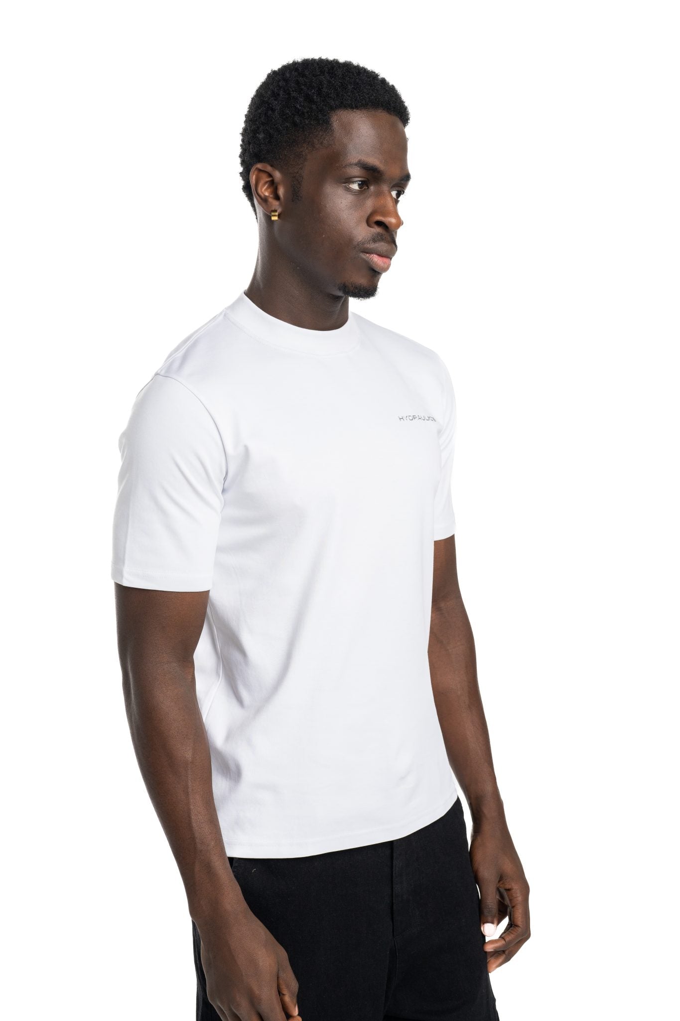 HYDRAULICS BEVELLED REGULAR FIT T-SHIRT WHITE