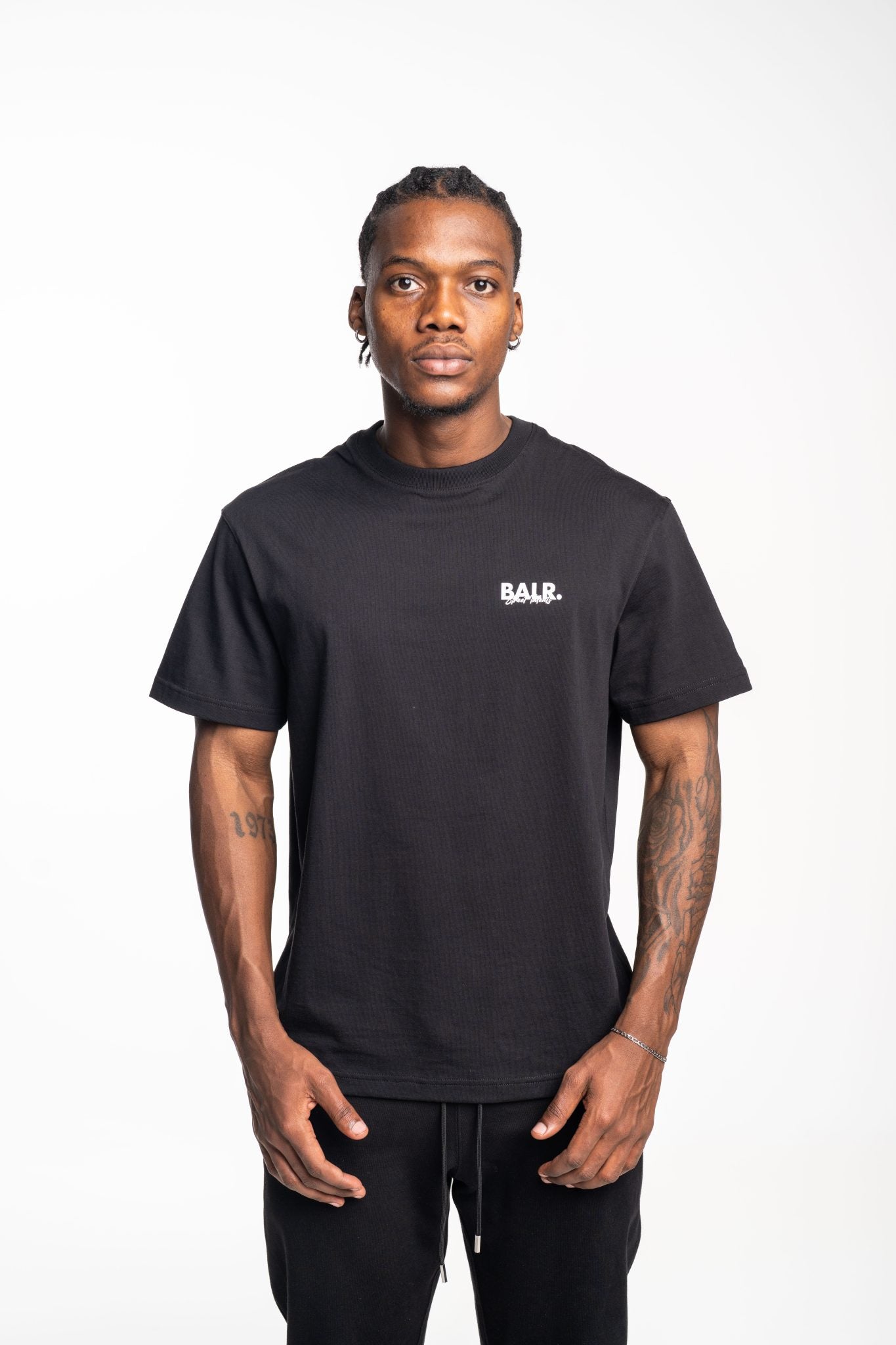 BALR MEN’S STREET TALENTS T SHIRT | B1112.1338-JET BLACK