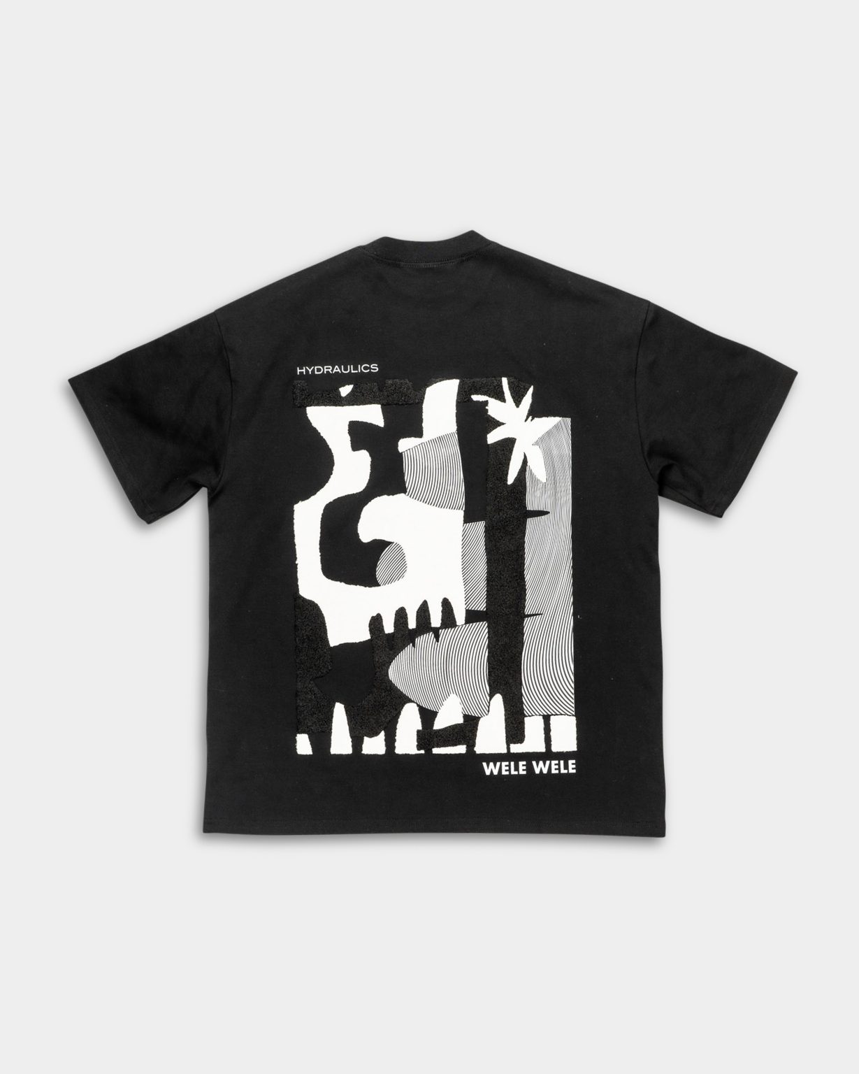 HYDRAULICS VANCO COLLAB OVERSIZED FIT T-SHIRT BLACK