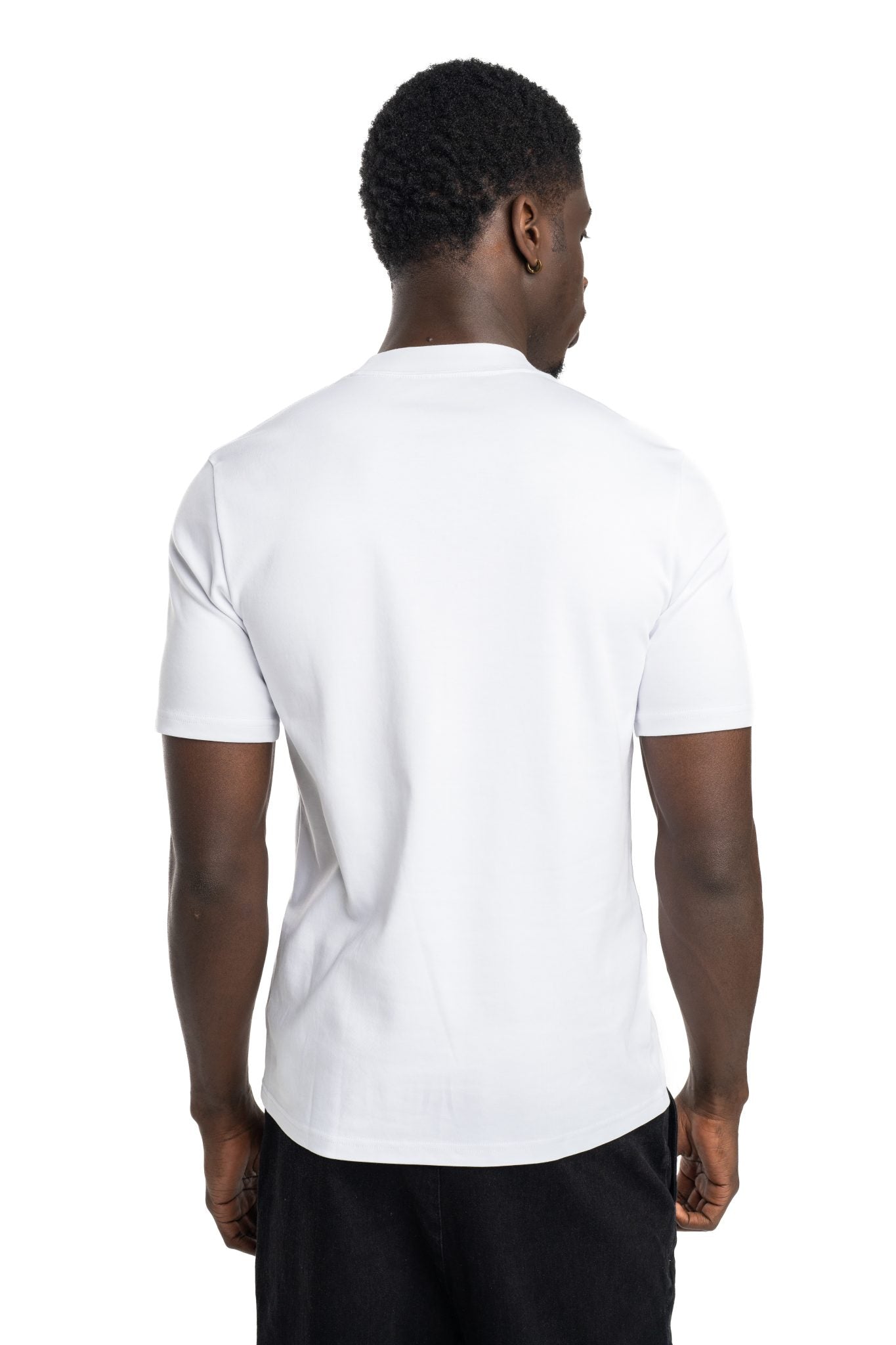 HYDRAULICS BEVELLED REGULAR FIT T-SHIRT WHITE