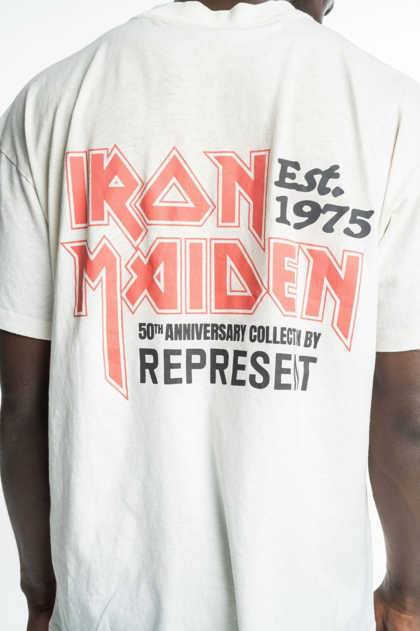 REPRESENT MEN’S IRON MAIDEN X ANNIVERSARY T SHIRT