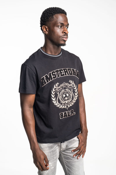 BALR MEN’S NOSTALGIA T SHIRT | B1112.1335-JET BLACK