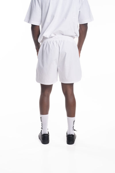 HYDRAULICS LOGO SHORTS WHITE