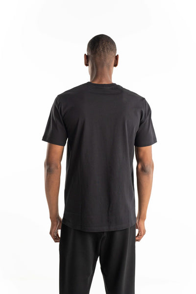 (CORE) BALR MEN’S BRAND STRAIGHT T SHIRT | B1112.1048-JET BLACK