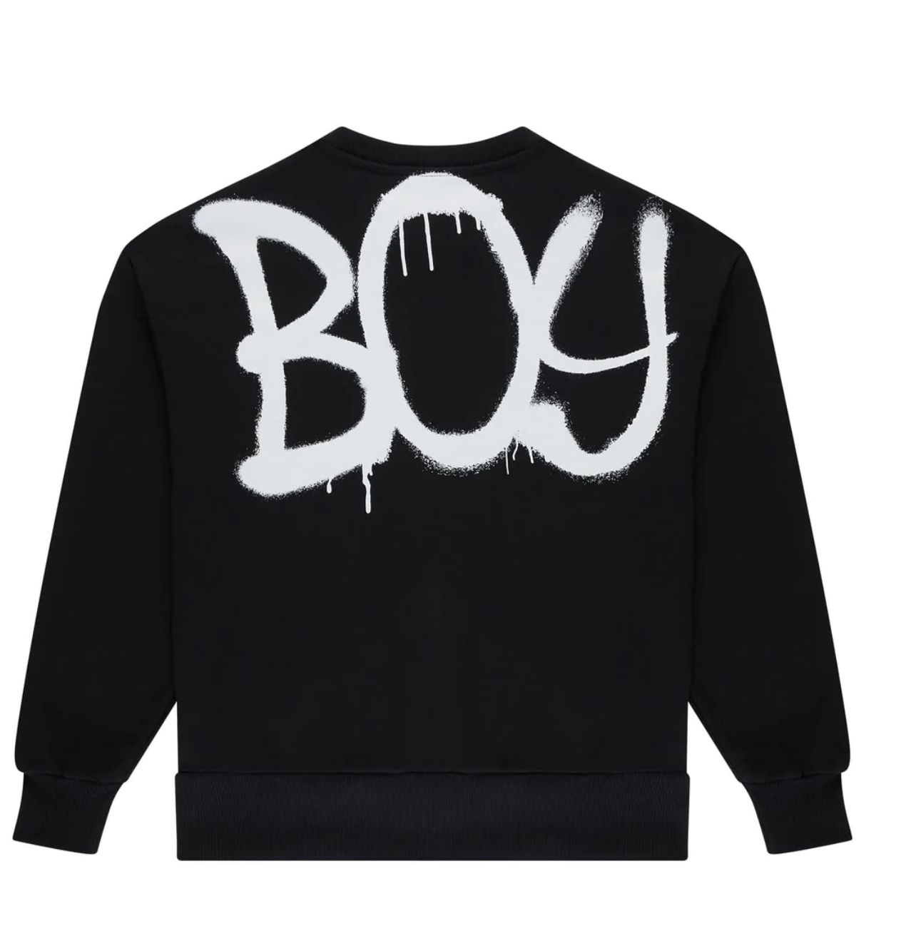 Boy London Sweater Smudge Black
