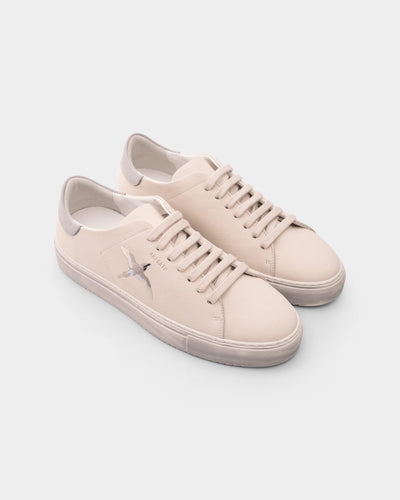 AXEL ARIGATO MEN’S CLEAN 90 B BIRD SNEAKER | F3365001-WHITE/LIGHT BLUE