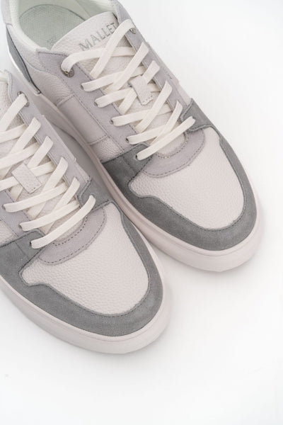 MALLET MENS HOXTON LITE WHITE GREY SNEAKER