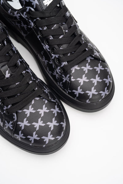 JOHN RICHMOND MEN’S SHOES SAFIANO BLACK/DARK