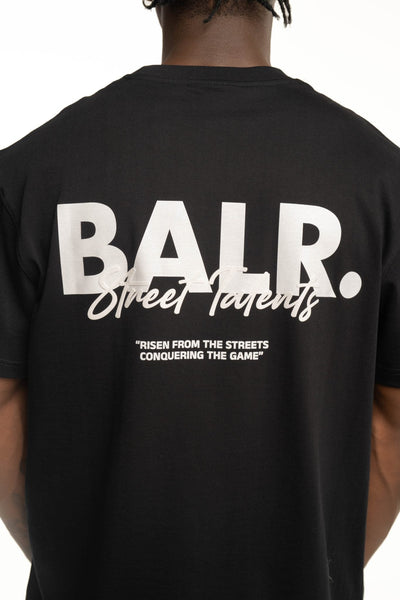 BALR MEN’S STREET TALENTS T SHIRT | B1112.1338-JET BLACK