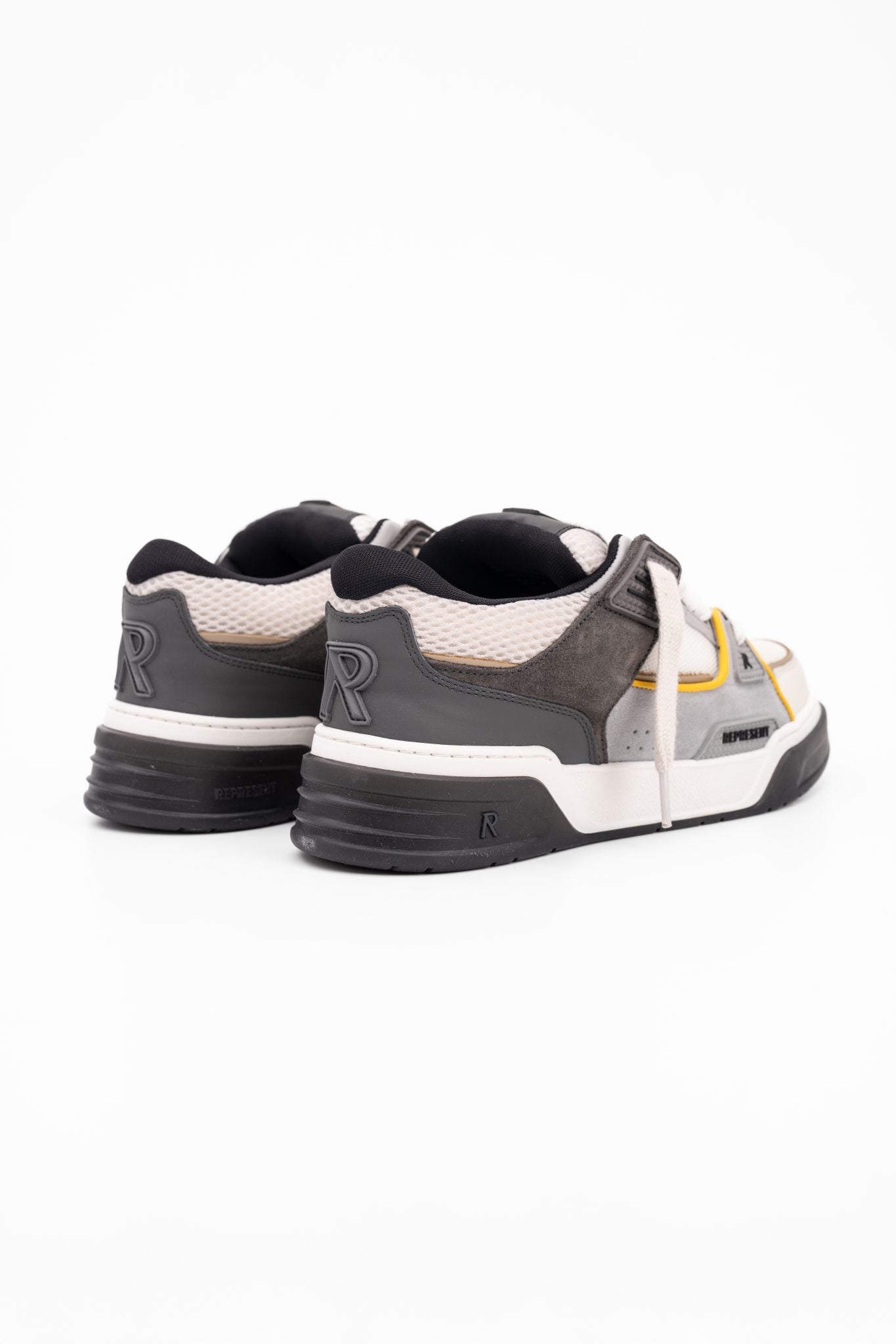 (CORE) REPRESENT MEN’S STUDIO SNEAKER SUEDE MIX MLM91184-2534 BEIGE/YELLOW