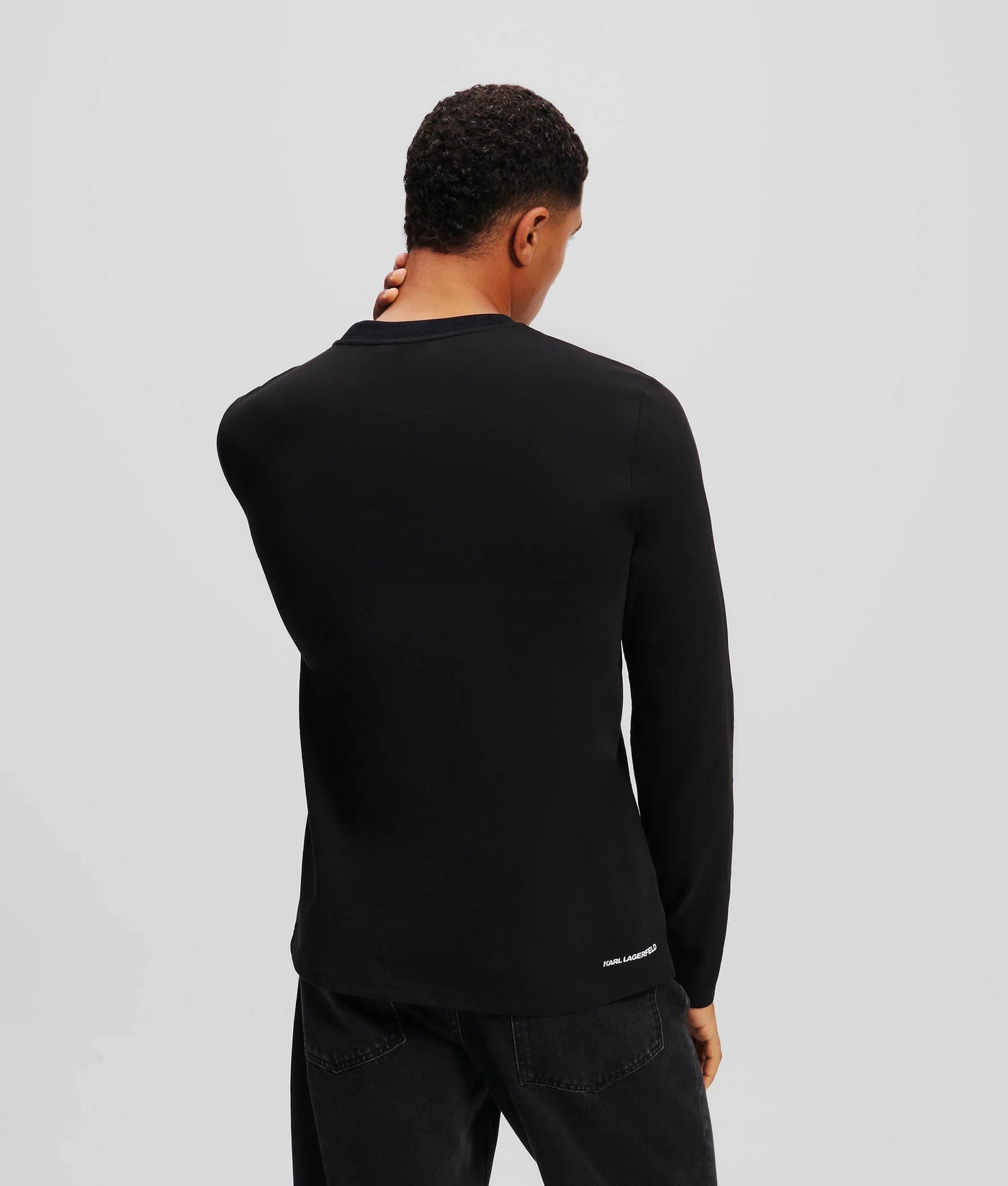 KARL LOGO LONG-SLEEVED T-SHIRT