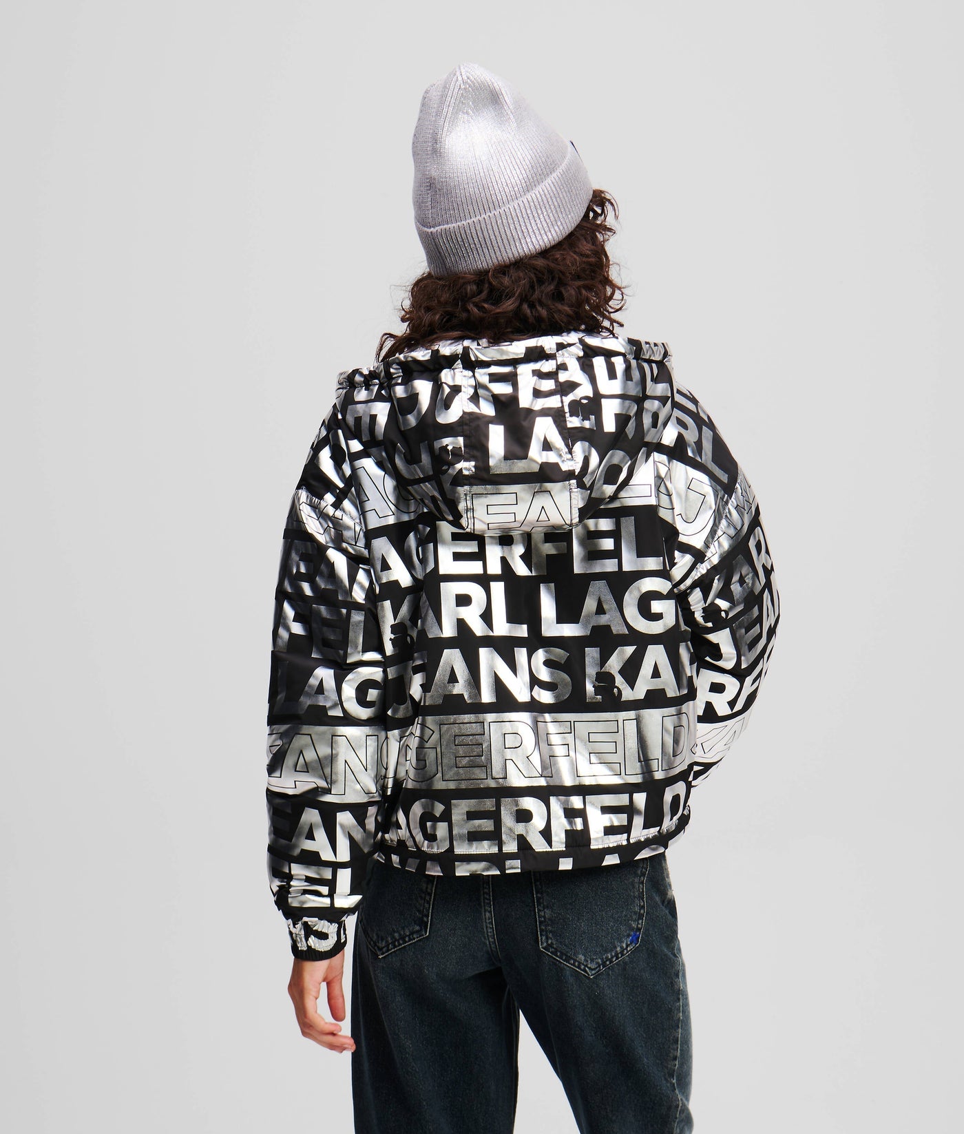 ALL-OVER LOGO JACKET