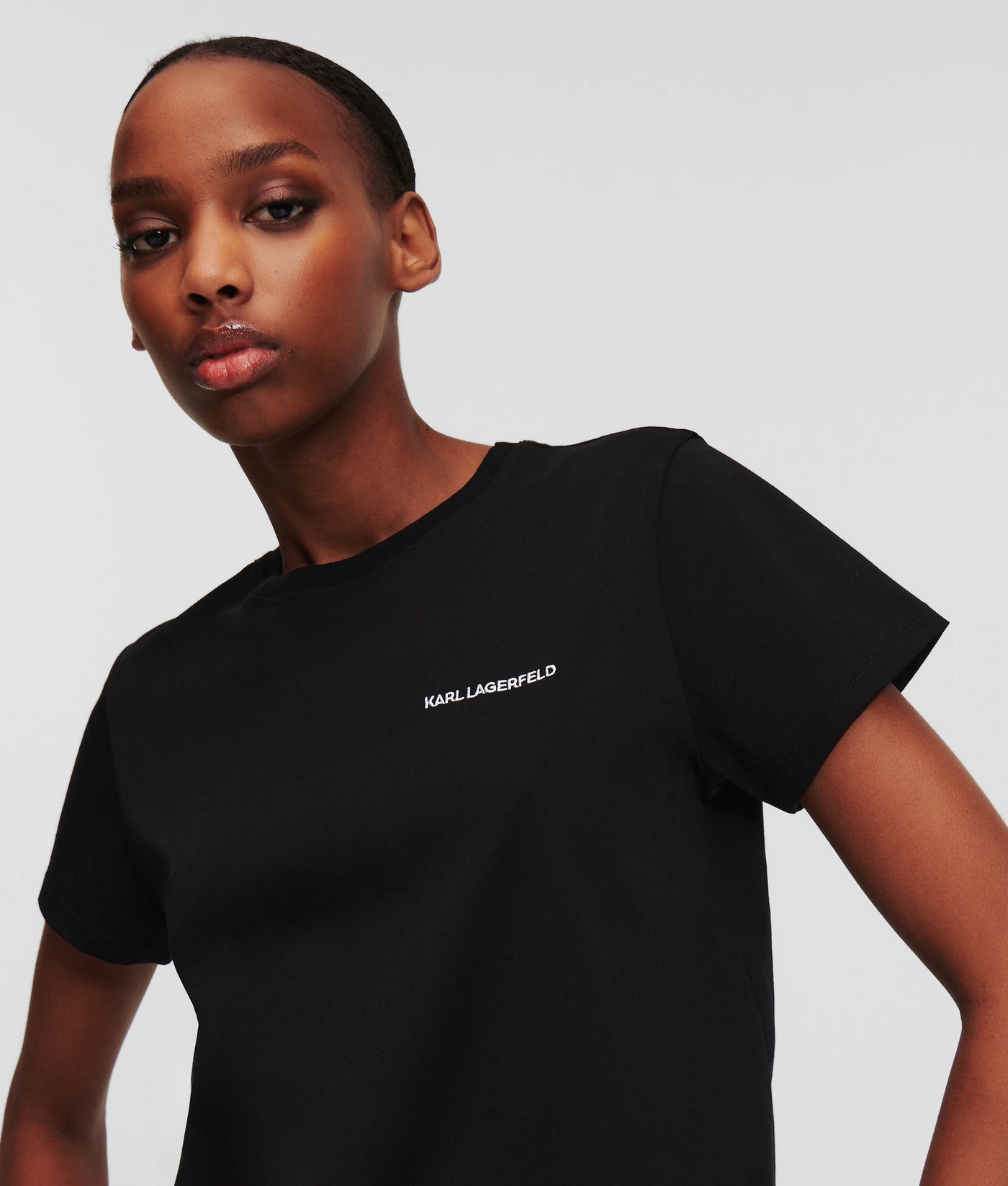 KARL LAGERFELD LOGO T-SHIRT