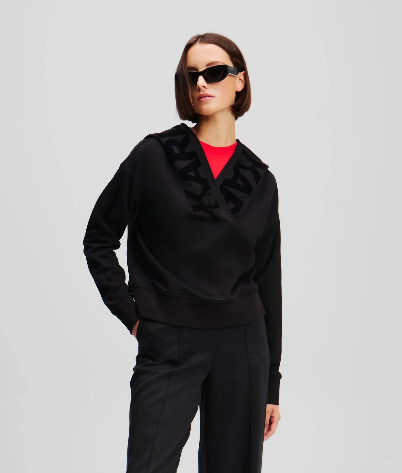 BOLD KARL LOGO HOODIE