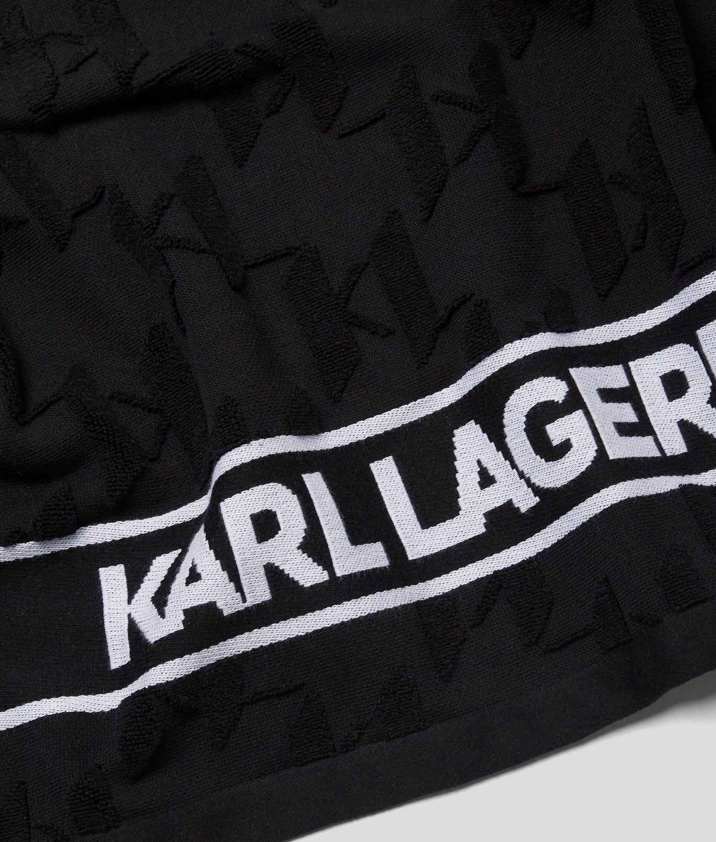 KARL LOGO BEACH TOWEL