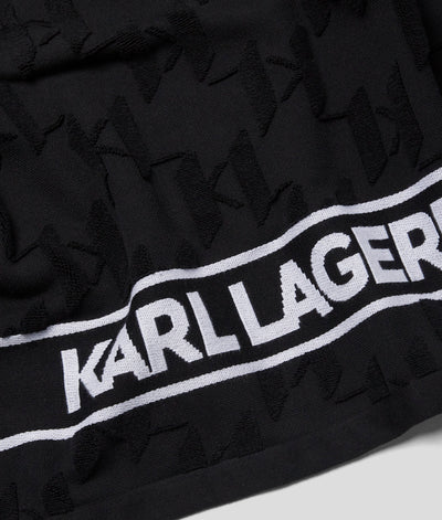 KARL LOGO BEACH TOWEL