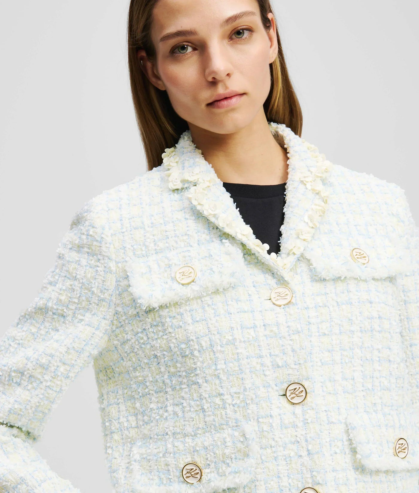 KARL ESSENTIAL BOUCLÉ JACKET