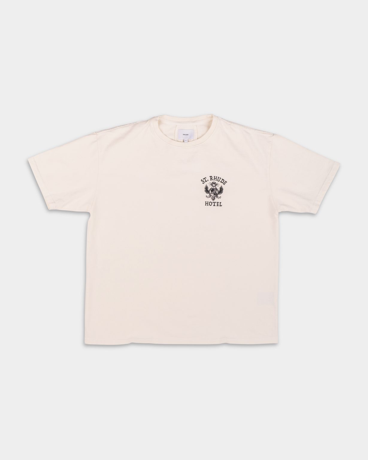 RHUDE MEN’S ST RHUDE SEAL TEE VINTAGE WHITE