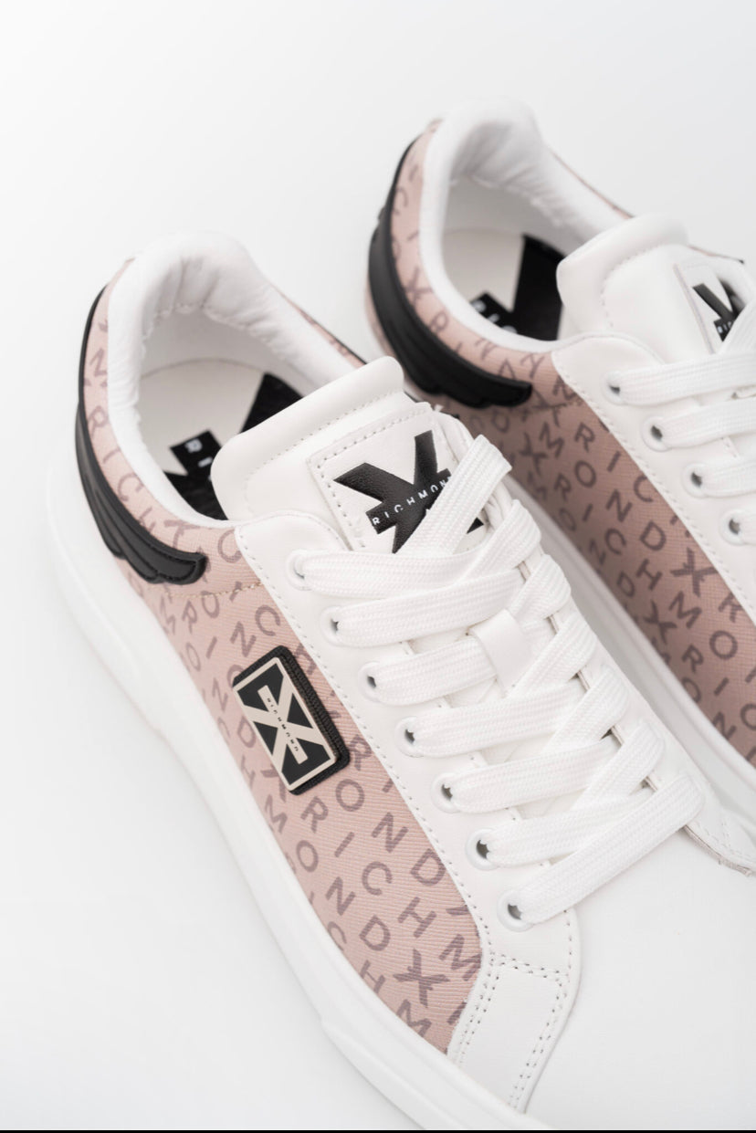 JR MEN’S SNEAKERS LEATHER WHITE 27300 CP B