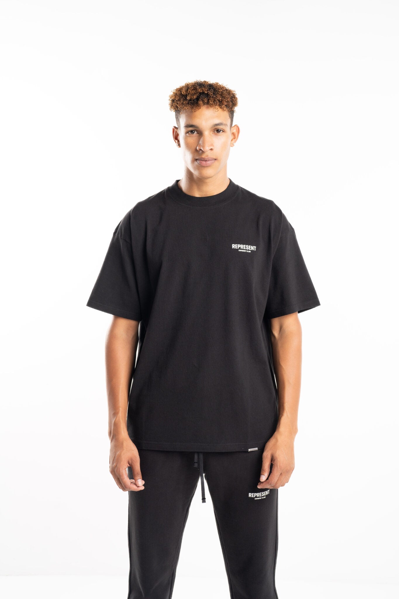REPRESENT MEN’S OWNERS CLUB T SHIRT OCM41114-001 BLACK