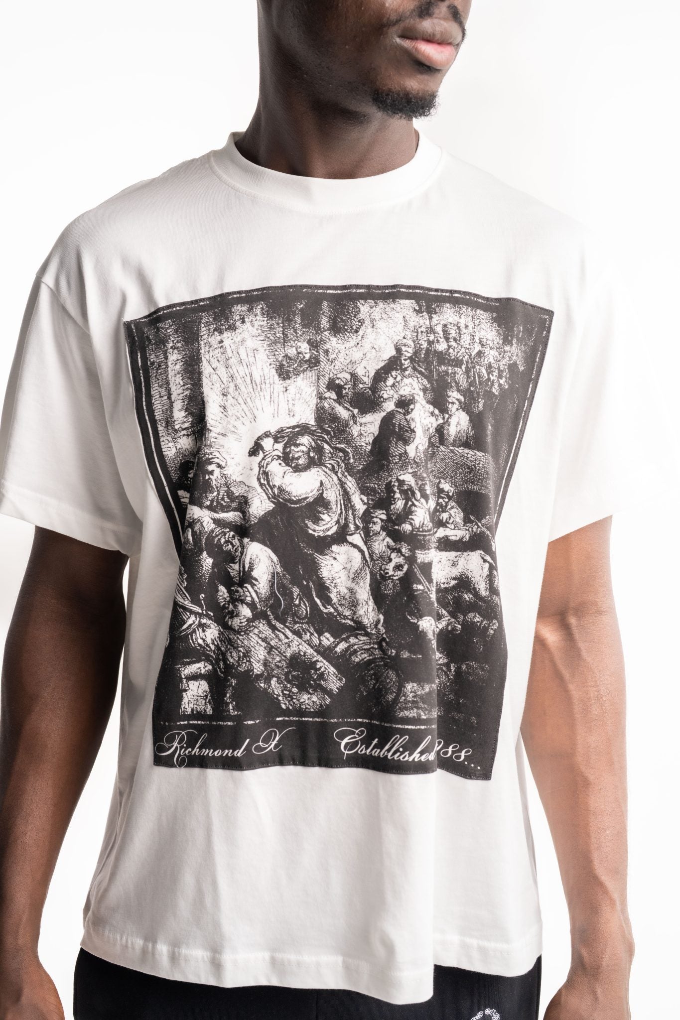 JOHN RICHMOND MEN’S YAKAS T SHIRT