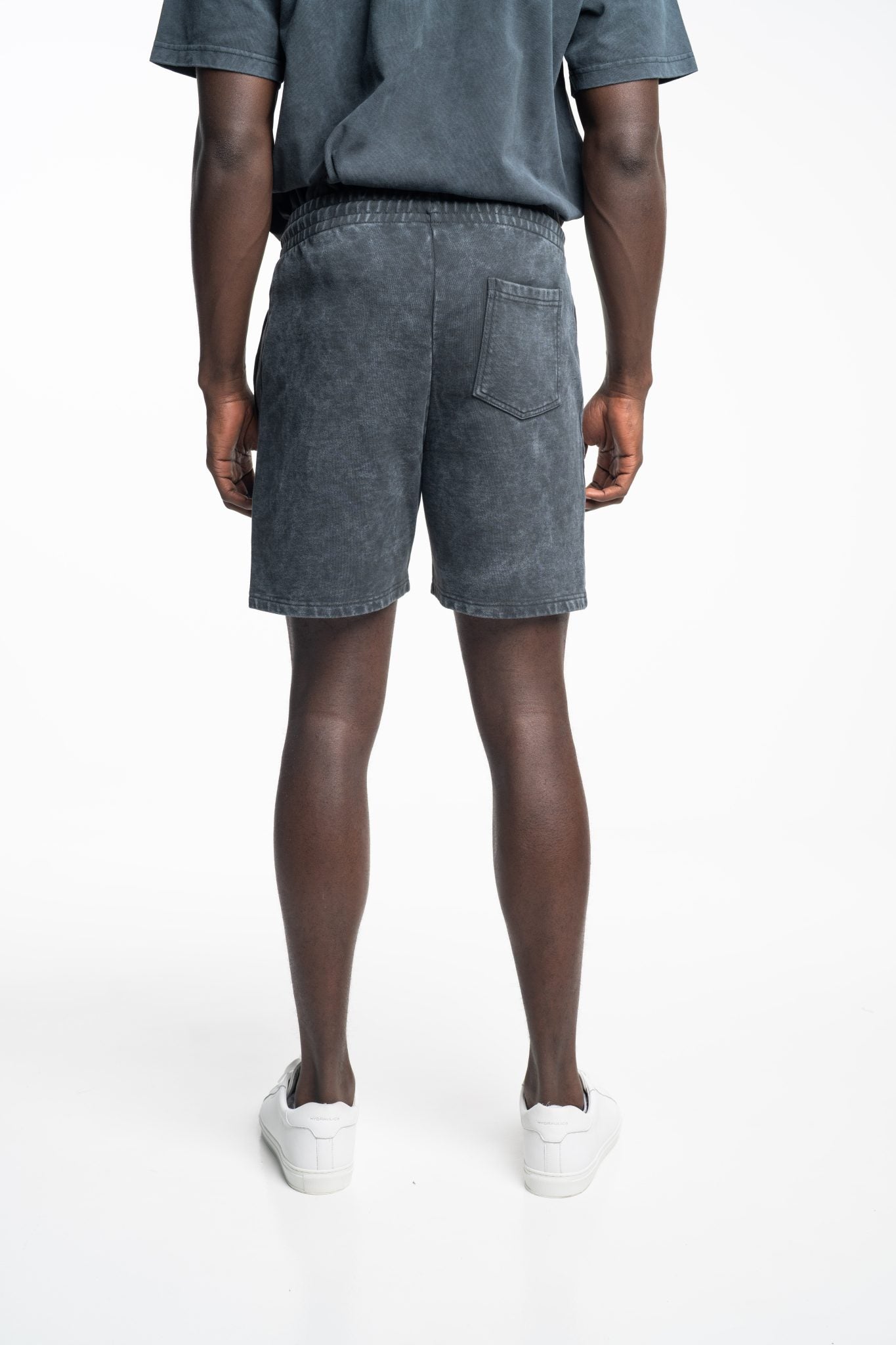 BALR MEN’S URBAN WASHED SWEAT SHORTS | B1433.1024-VOLCANIC GREY