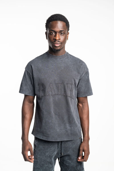 BALR MEN’S URBAN WASHED BOX T SHIRT | B1112.1284-VOLCANIC GREY