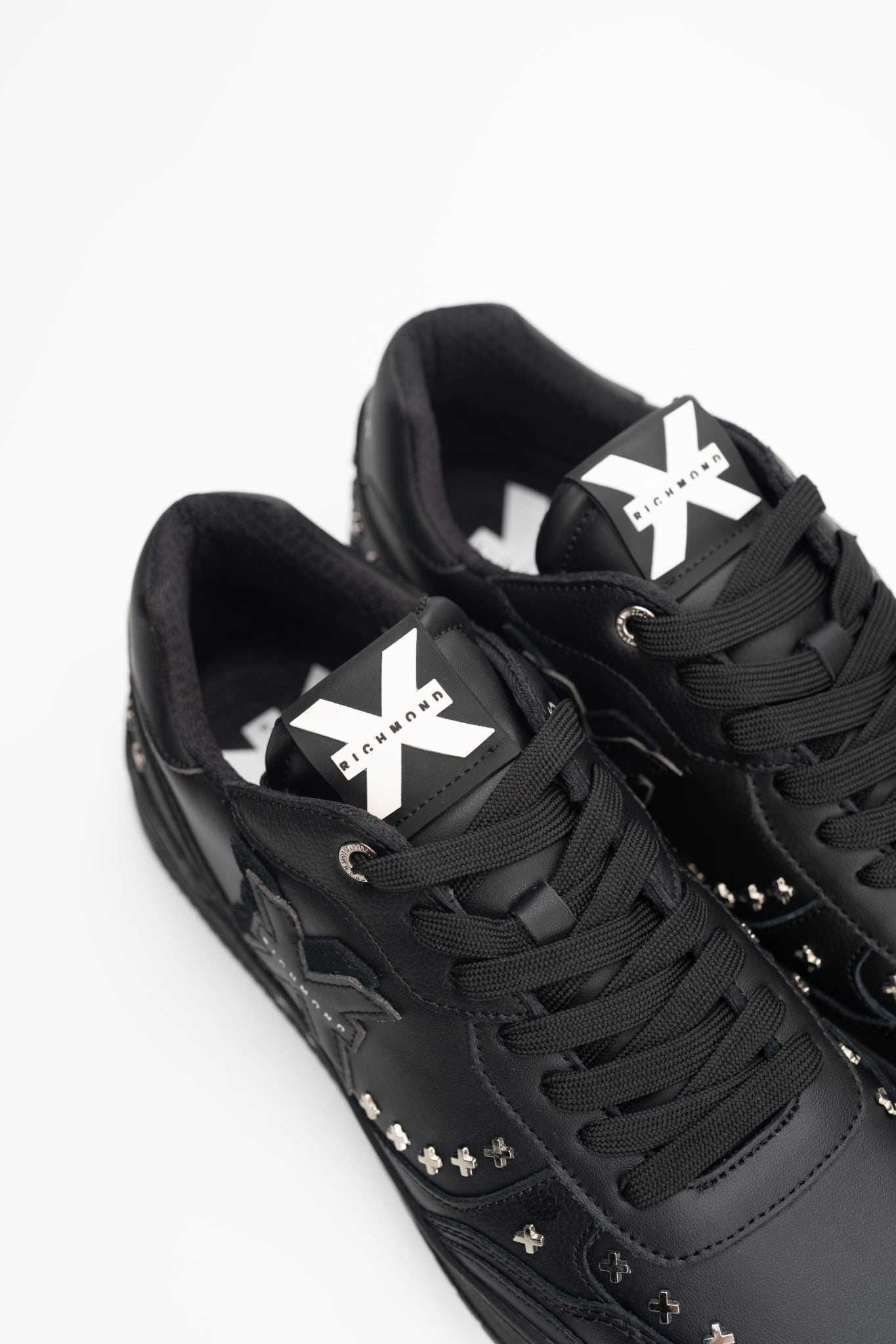 JOHN RICHMOND MEN’S SHOES LEATHER BLACK