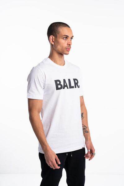 (CORE) BALR MEN’S BRAND STRAIGHT T SHIRT | B1112.1048-BRIGHT WHITE