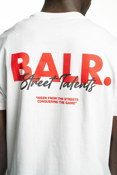 BALR MEN’S STREET TALENTS T SHIRT B1112.1338 BRIGHT WHITE