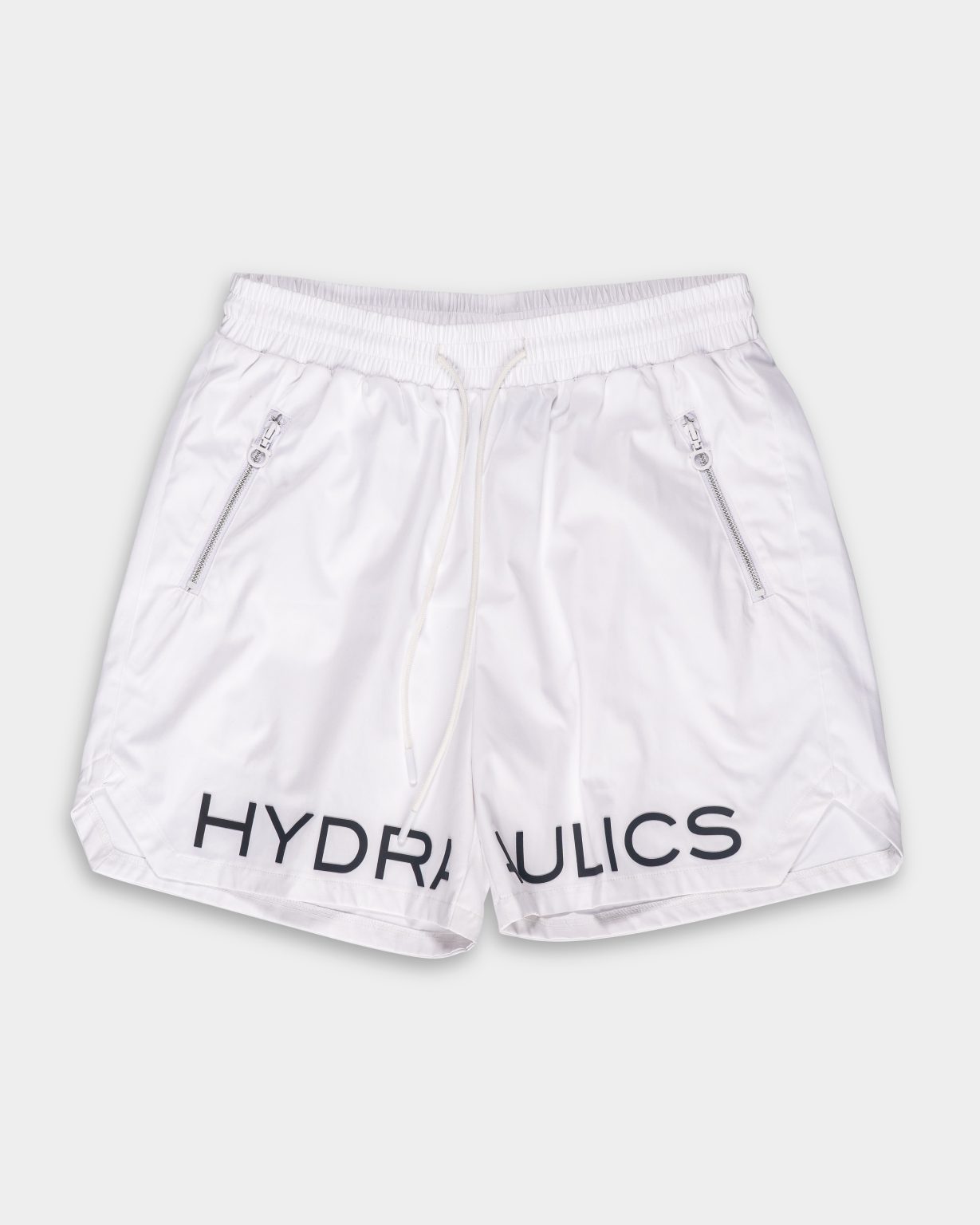 HYDRAULICS LOGO SHORTS WHITE