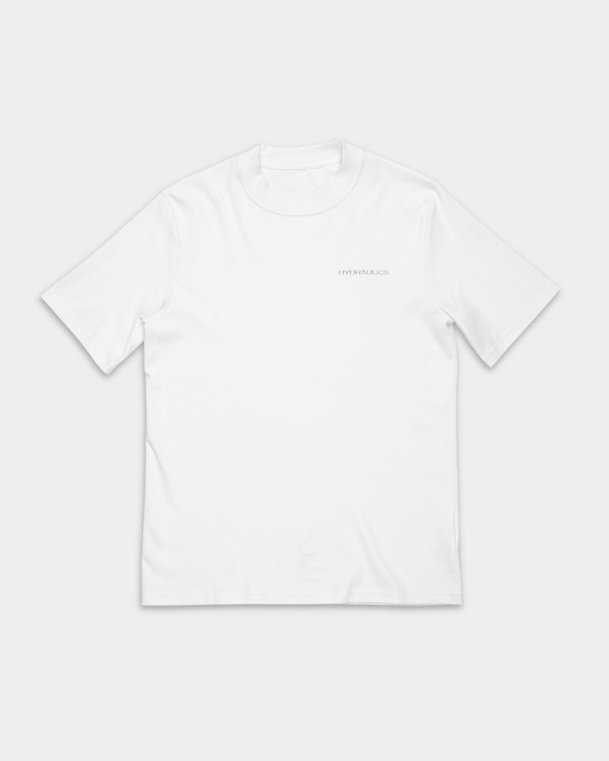 HYDRAULICS BEVELLED REGULAR FIT T-SHIRT WHITE