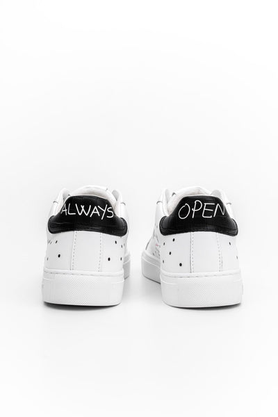 (CORE) HIDE & JACK MEN’S ESSENCE SERIGRAFIA LOW TOP SNEAKER CINEMA EDITION WHITE