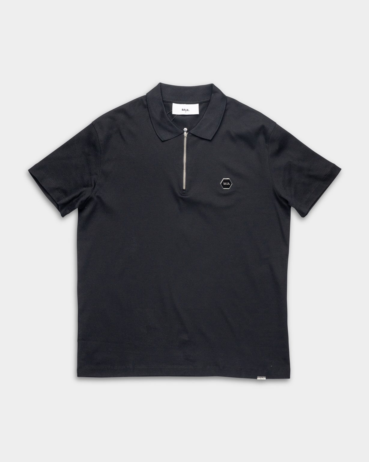 BALR MEN’S HEX SERIES POLO | B1122.1040-JET BLACK
