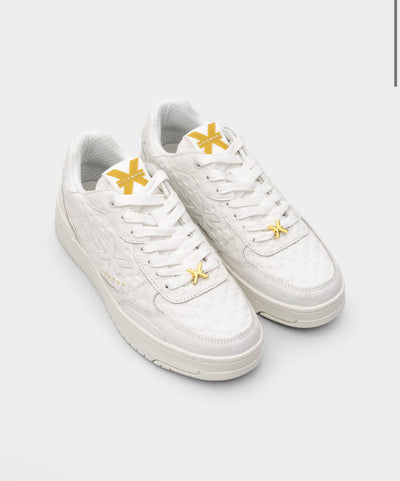 JR MEN’S SNEAKERS LEATHER WHITE/ NEW 27319 CP A