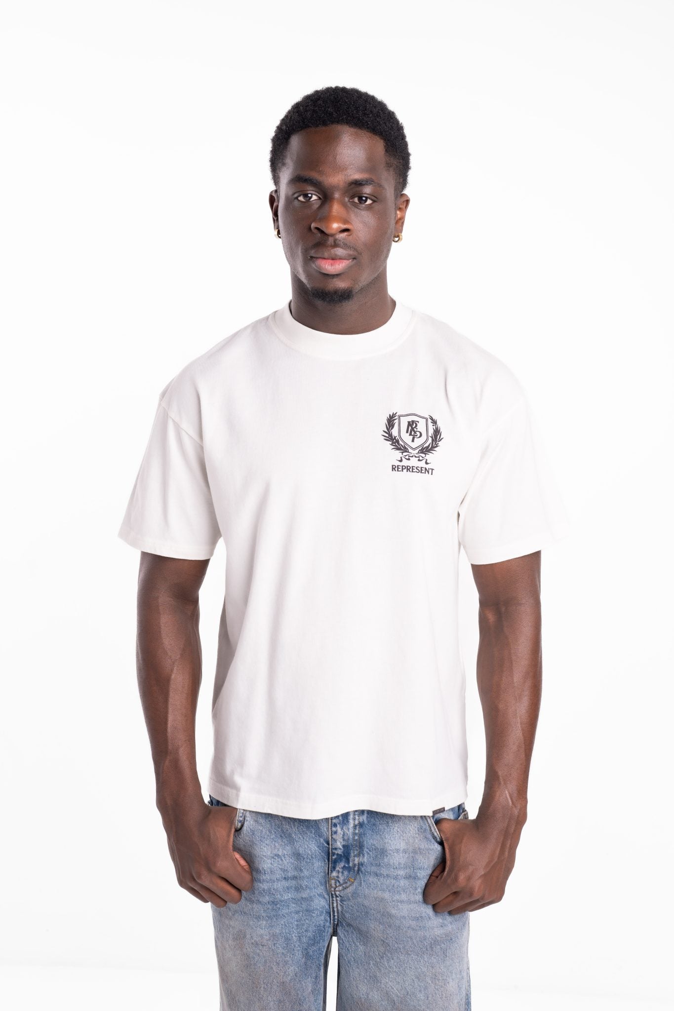 REPRESENT MEN’S CREST T SHIRT