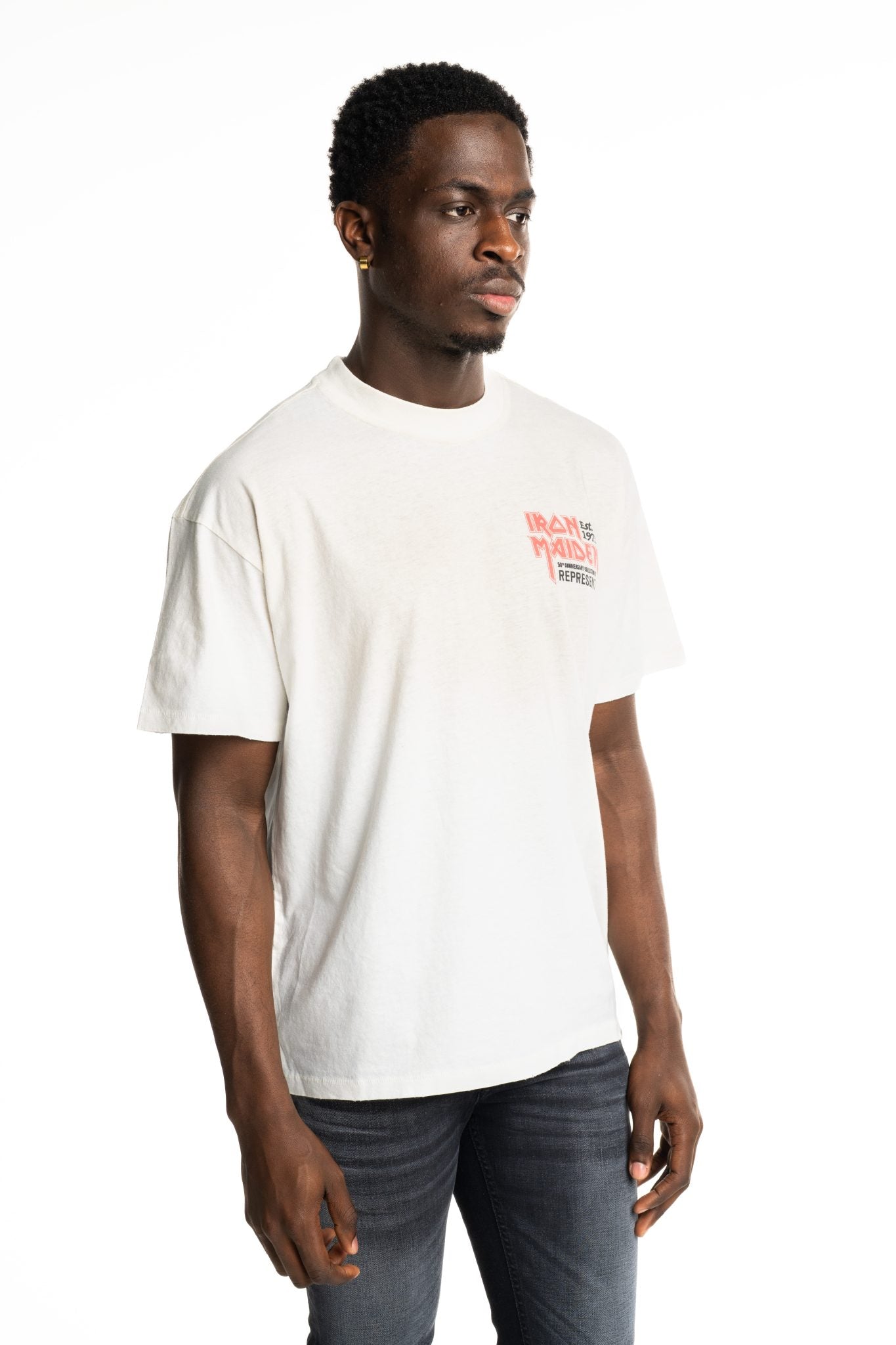 REPRESENT MEN’S IRON MAIDEN X ANNIVERSARY T SHIRT