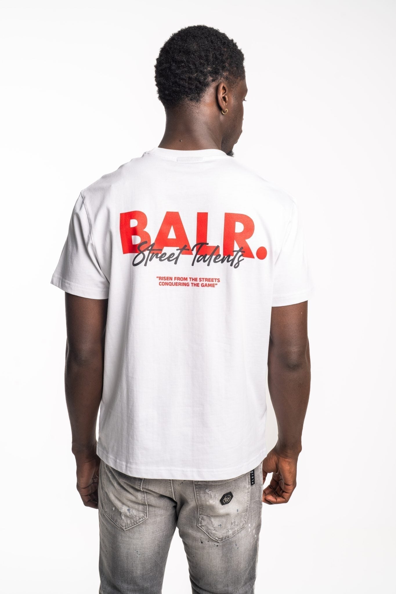 BALR MEN’S STREET TALENTS T SHIRT B1112.1338 BRIGHT WHITE