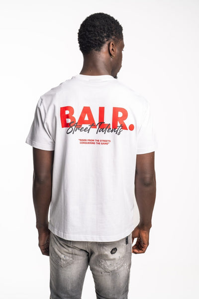 BALR MEN’S STREET TALENTS T SHIRT B1112.1338 BRIGHT WHITE