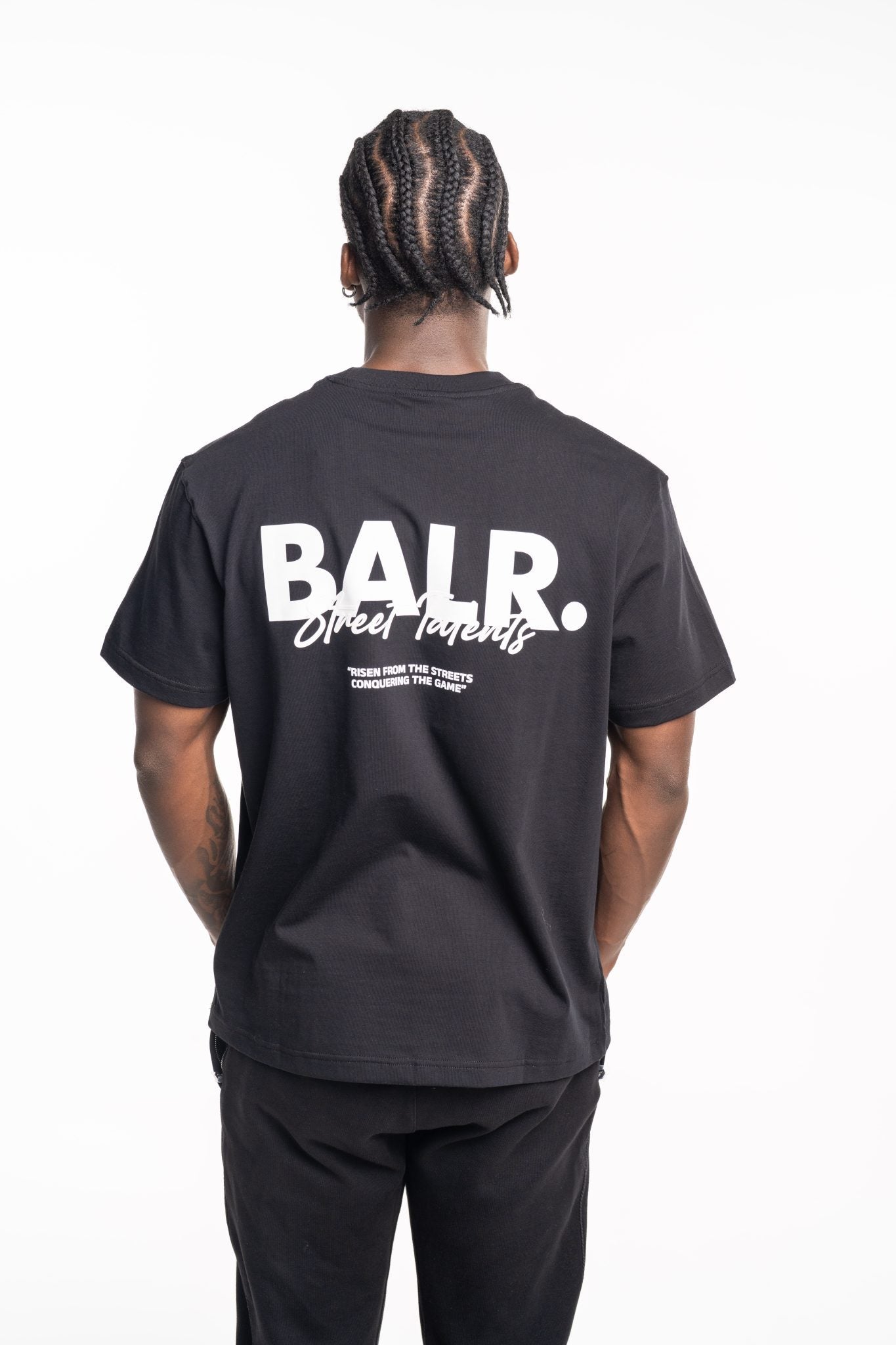 BALR MEN’S STREET TALENTS T SHIRT | B1112.1338-JET BLACK