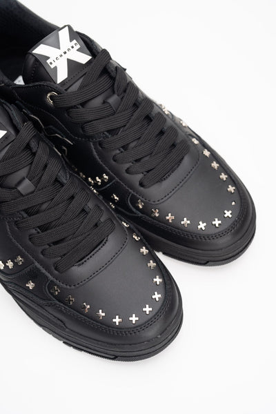 JOHN RICHMOND MEN’S SHOES LEATHER BLACK