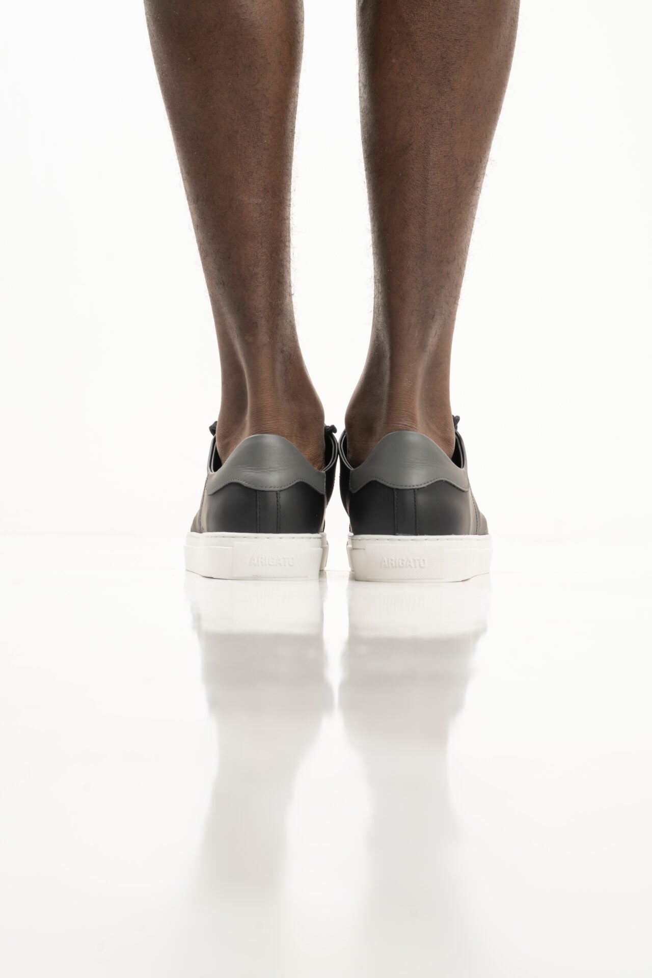 (CORE) AXEL ARIGATO MEN’S CLEAN 90 TRIPLE B BIRD SNEAKER F1739002 BLACK/DARK GREY