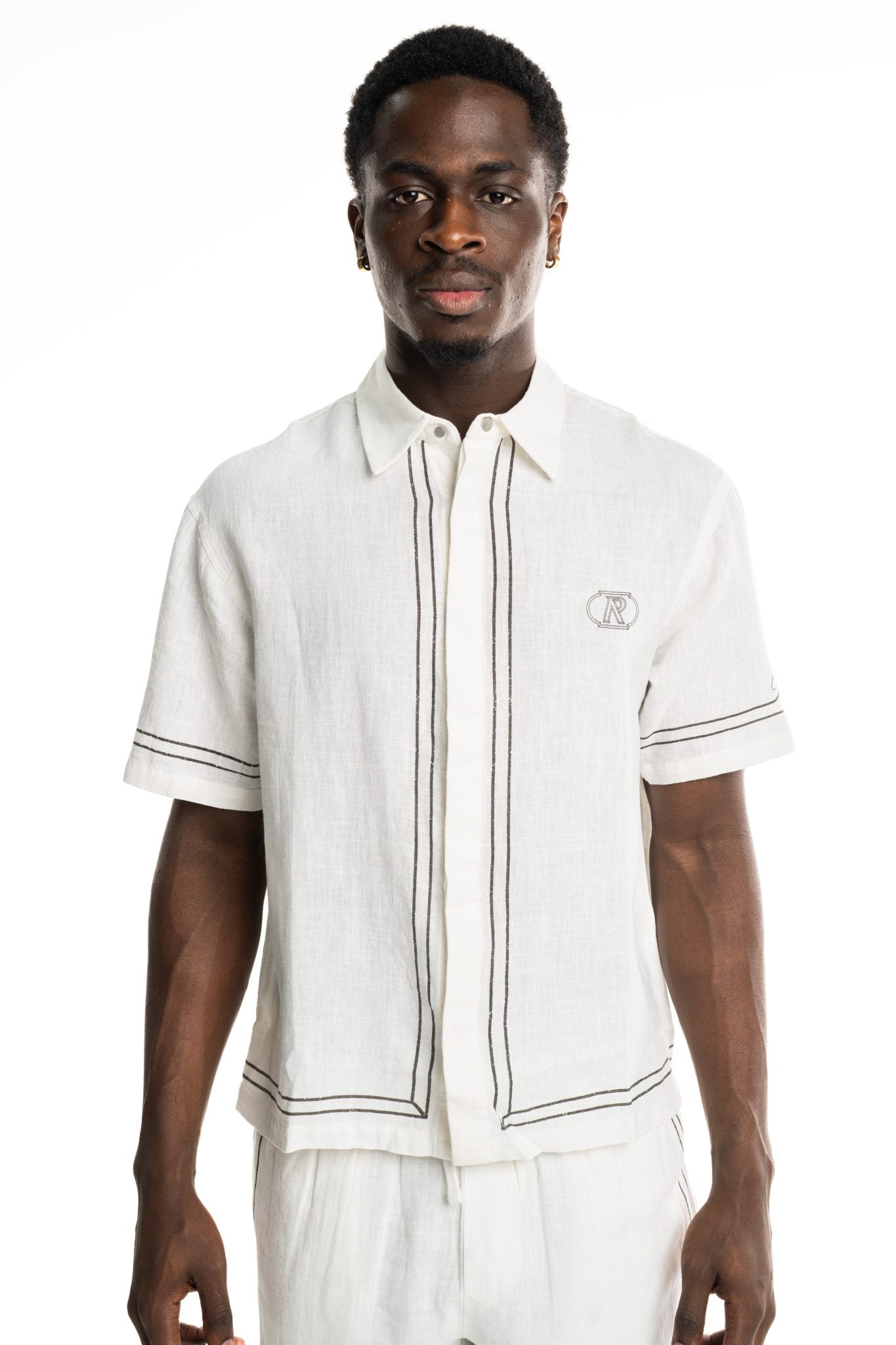 REPRESENT MEN’S BORDER SHIRT