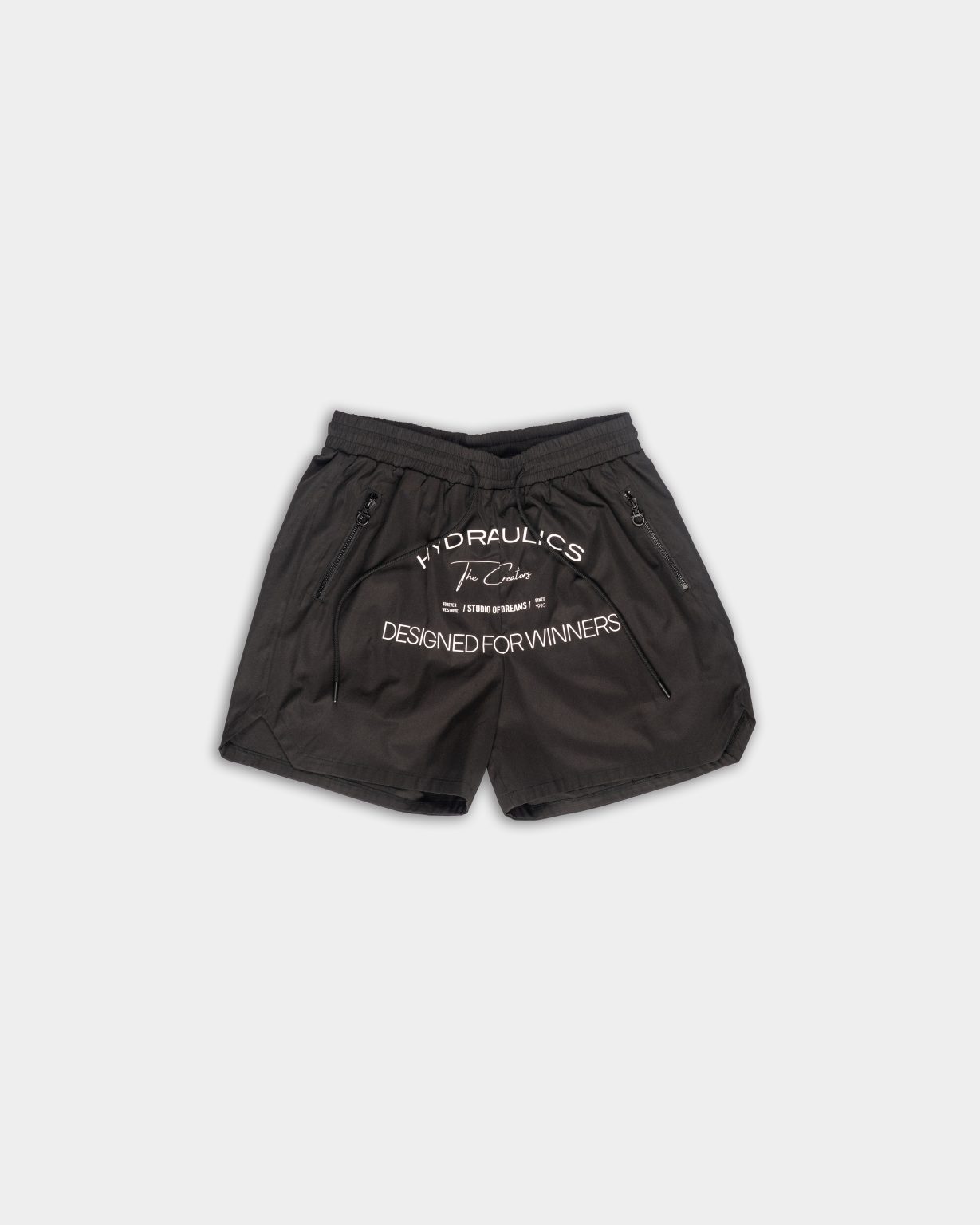 HYDRAULICS DESIGNED FOR WINNERS SHORTS BLACK