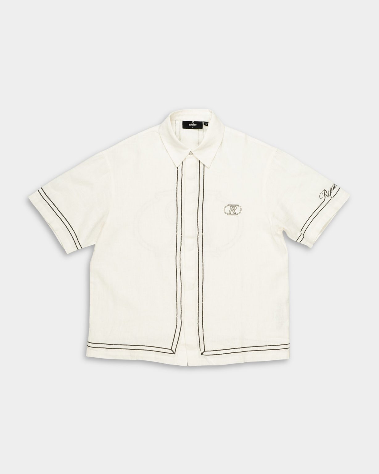 REPRESENT MEN’S BORDER SHIRT