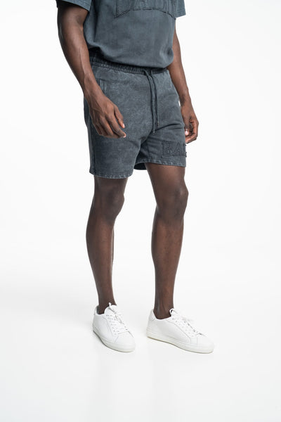 BALR MEN’S URBAN WASHED SWEAT SHORTS | B1433.1024-VOLCANIC GREY