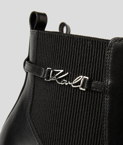 KARL SIGNATURE ASTRA NOVA ANKLE GORE BOOTS
