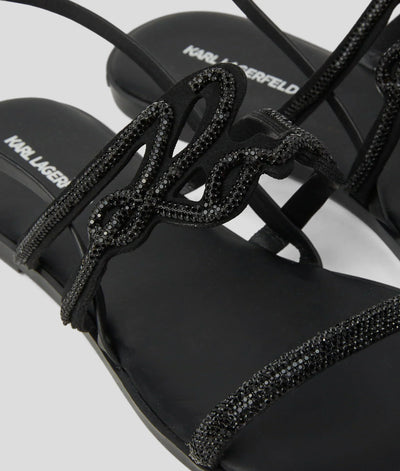 KARL SIGNATURE OLYMPIA SANDALS