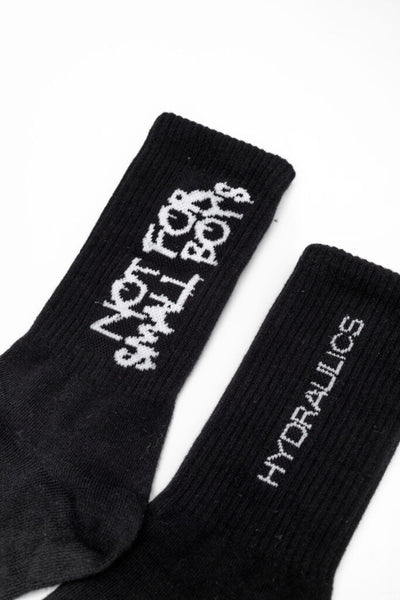 Hydraulics Not For Small Boys Men’s Socks Black